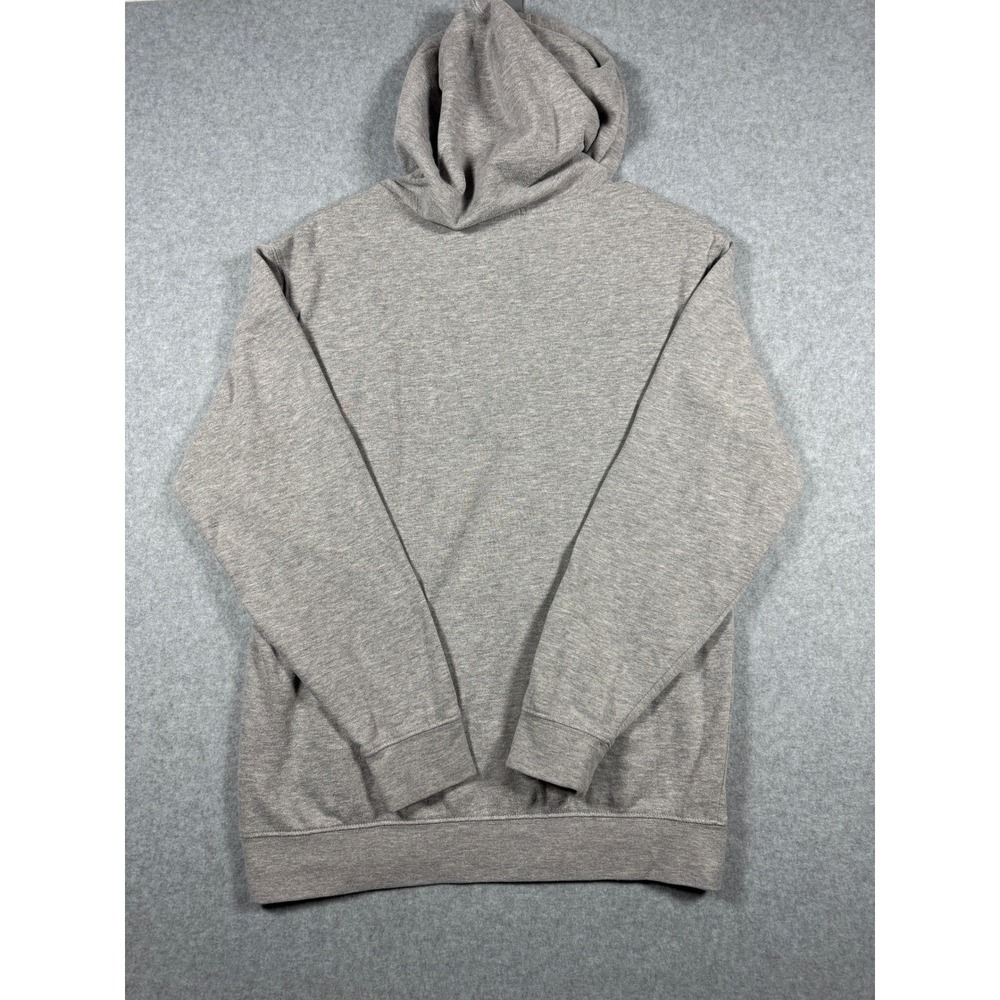 Vans Off The Wall Hoodie Mens Small Gray Black Logo Pullover Sweatshirt S 0262 - Picture 7 of 9